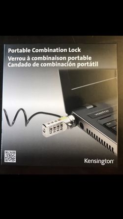 Kensington Laptop combo lock