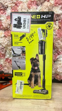 RYOBI ONE+ HP 18V Cordless Pet Stick Vacuum Cleaner Kit with 4.0 Ah HIGH PERFORMANCE Battery and Charger