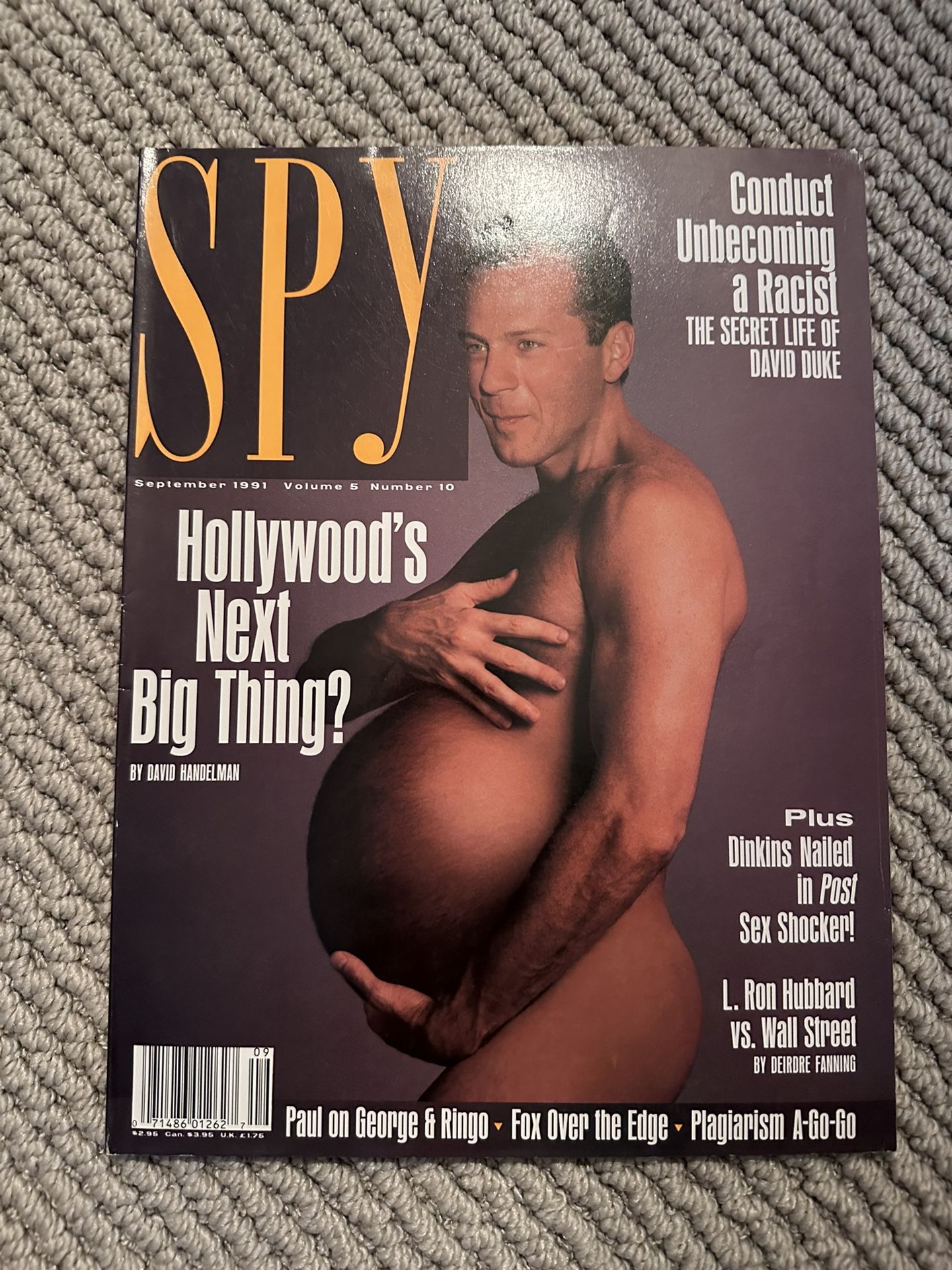 Bruce Willis Spy Magazine