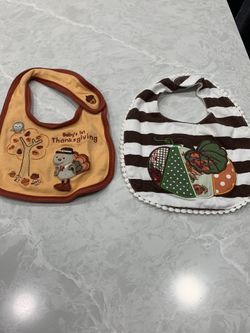 Thanksgiving Baby Bibs
