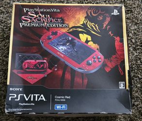 PSVita 1000 Console Soul Sacrifice Premium 5932 From Japan Near Mint