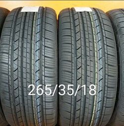 265/35/18 For Sale 2 New Tires We Service Motorcycle Tires