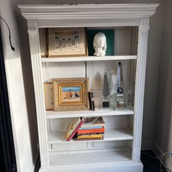 Book Case Made Of Solid Wood.  A Vintage Antique Worth Seeing!