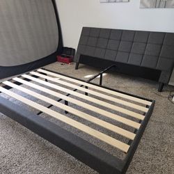 King Headboard and Bed Frame
