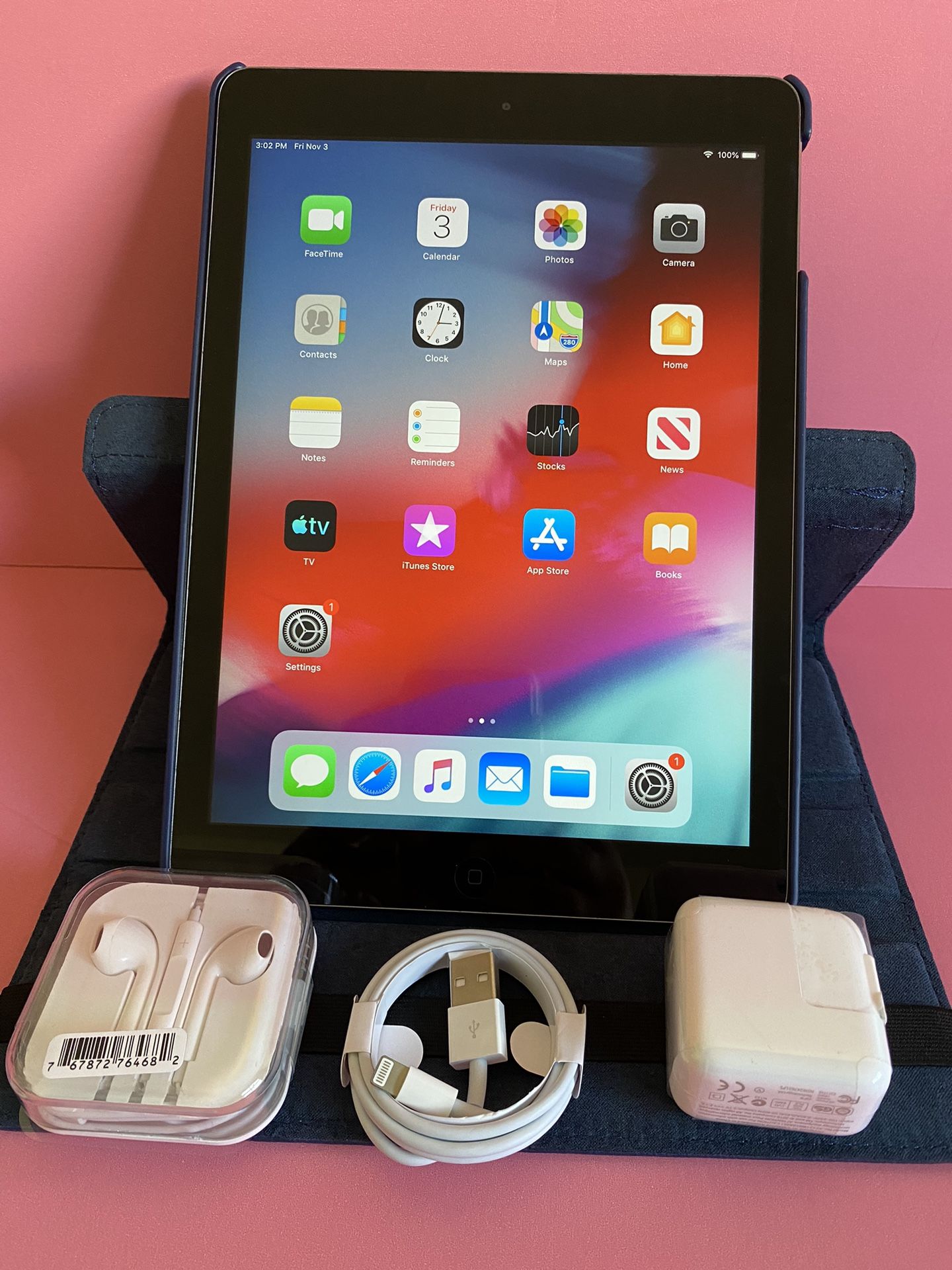 Apple IPad Air (9.7” Retina Display/ IOS 12 / Newer Than Ipad 4th 
