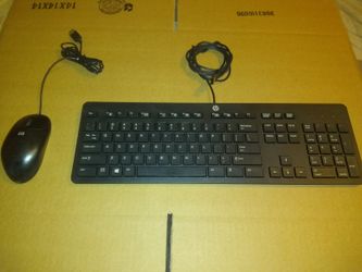 HP USB SLIM KEYBOARD AND MOUSE
