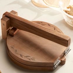 Prensa De Madera Para Hacer Tortillas $65.00
