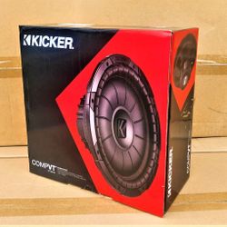 Kicker CompVT Series CVT12 Shallow Bass Speaker 800 Watts 43CVT122 🚨 Payment Options Available 🚨 No Credit Needed 🚨