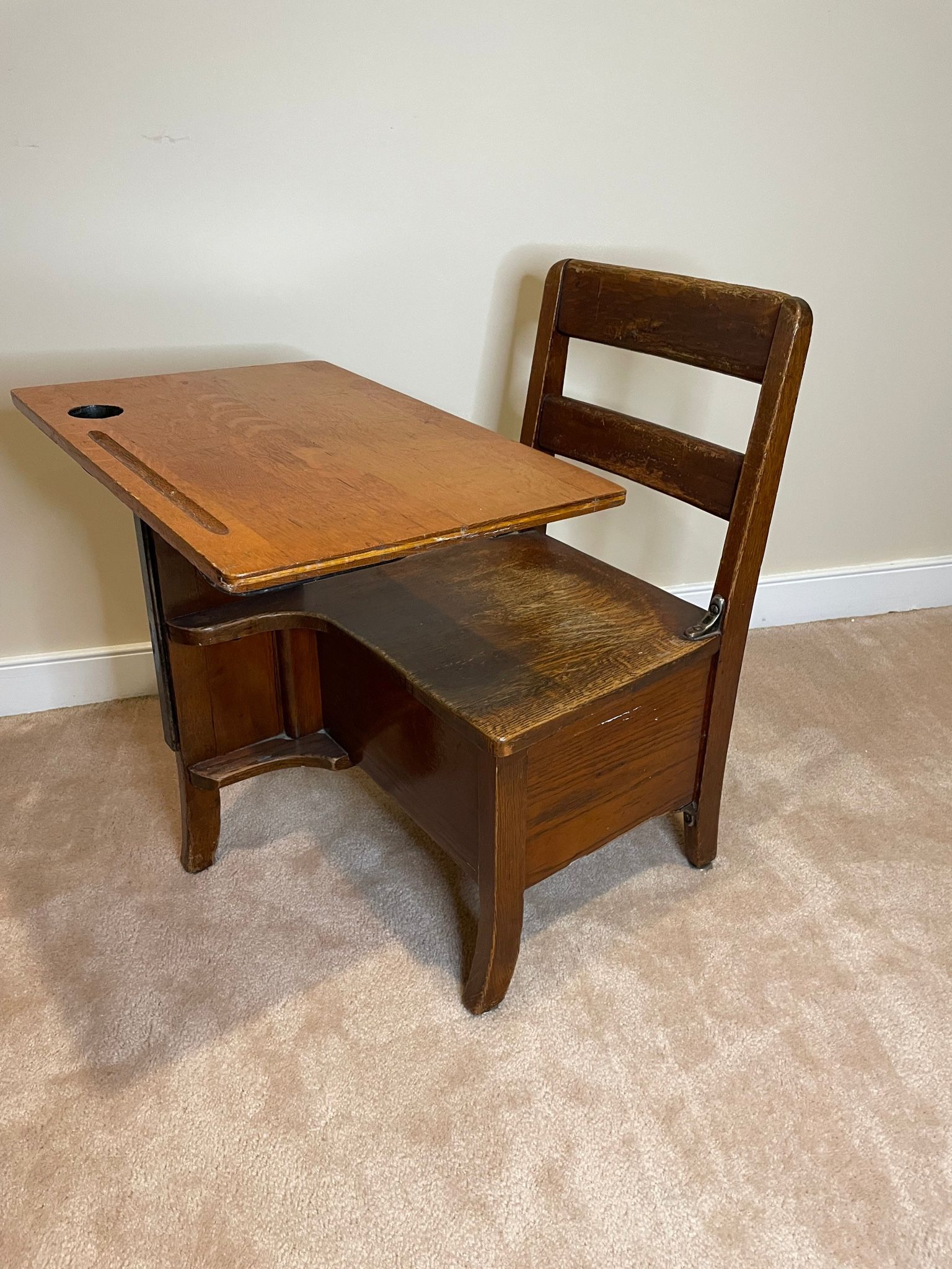 Antique School Desk