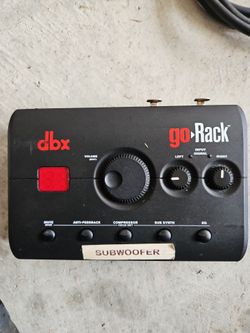 DBX Go Rack Multi-Effects Processor