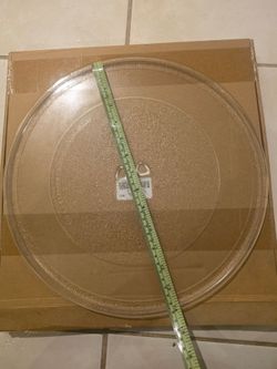 Microwave Glass Turntable Plate 14.17"