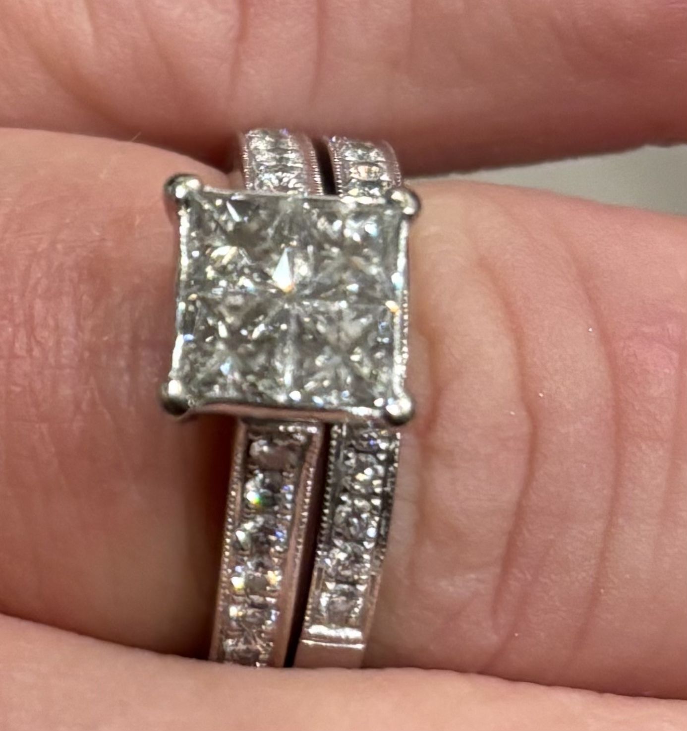 Wedding Ring And Band