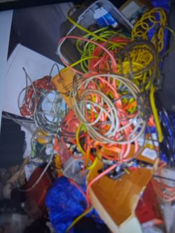 Air hoses and extension cords