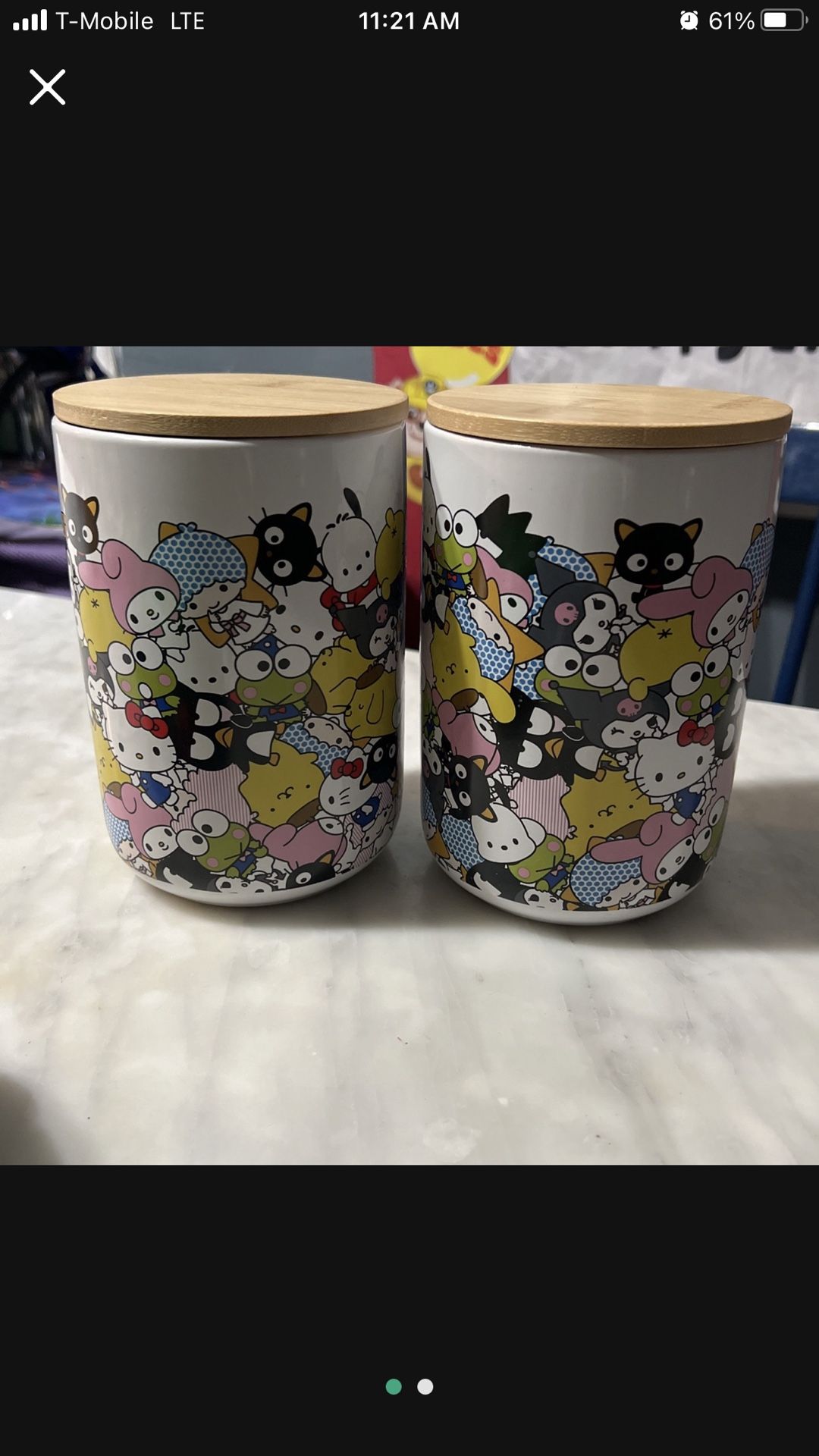 Hello Kitty Jars