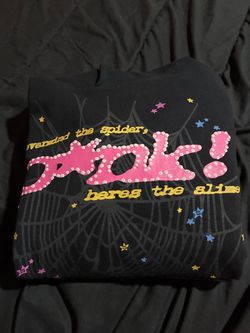 black p*nkSP5DER hoodie
