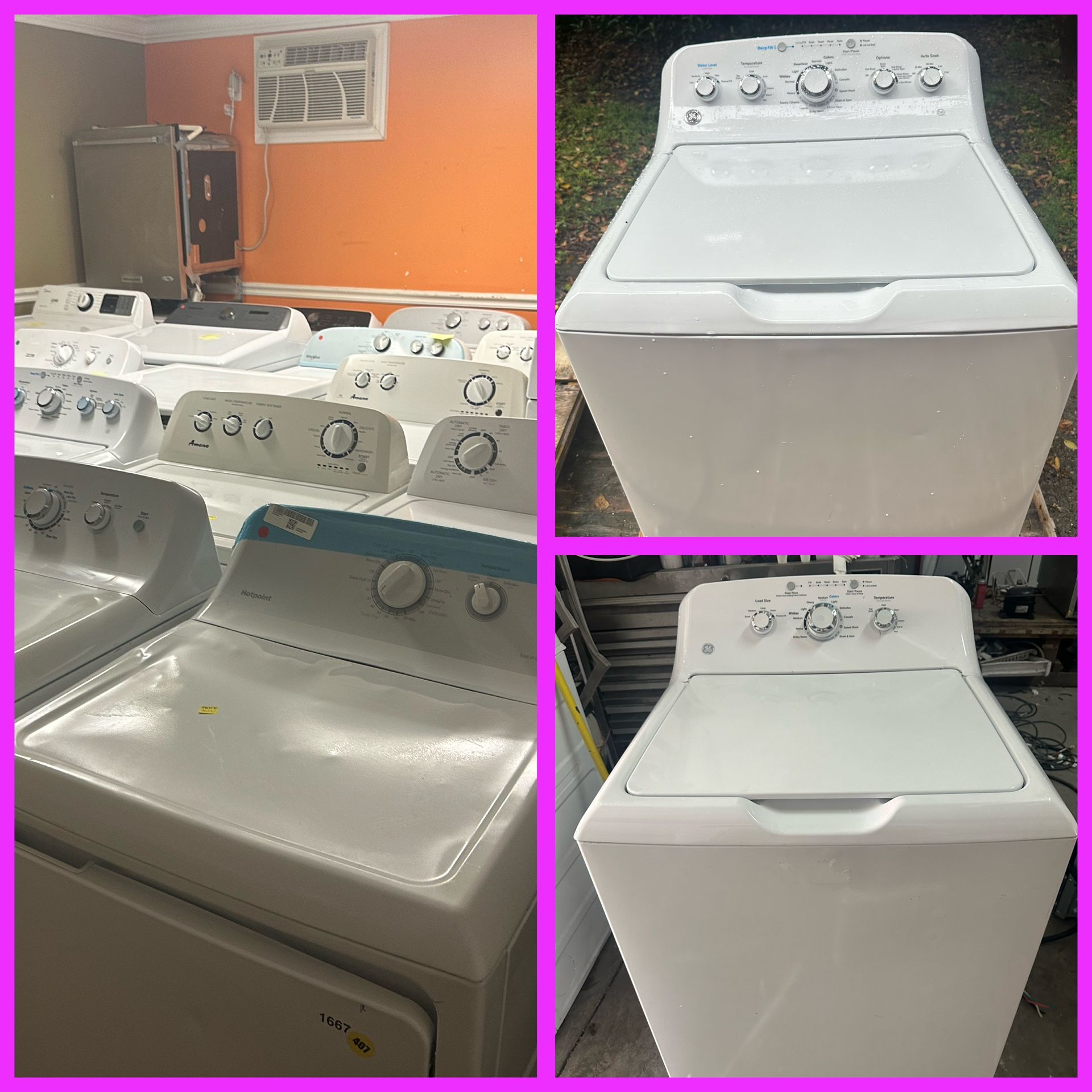 Top Load Washer, Washing Machine , Used Washers, Lavadora De Ropa