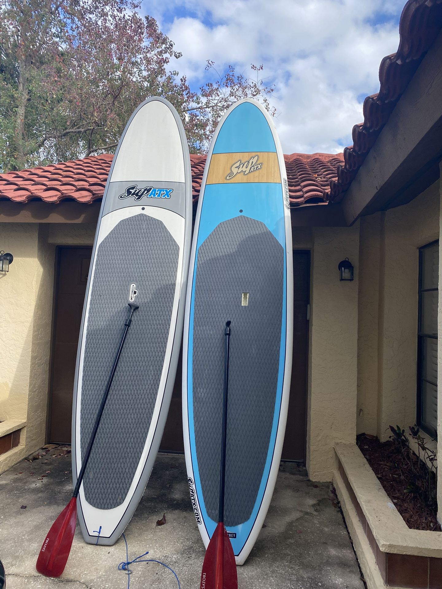 2 Paddle Boards And Paddles $300