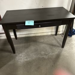 Dark brown desk