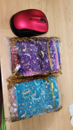 100 Moon Star Organza Bags Celestial Drawstring Jewelry Pouches Wedding Favor