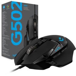 Logitech G502 HERO High-Performance Wired Gaming Mouse (HERO 25K Sensor, 25,600