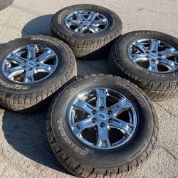 OEM F150 Ford 18 inch RIMS And TIRES WHEELS Stock Original Factory 6x135 Bolt pattern Rines con Llantas OEM stock factory Original Take offs originals