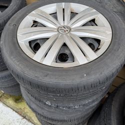 16 Radius Stock Volkswagen Wheels