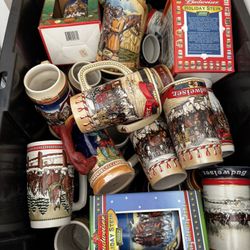 Budweiser Beer Mugs