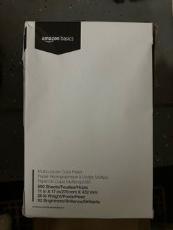 Multipurpose copy paper 2500 sheets