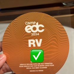 EDC RV Pass 