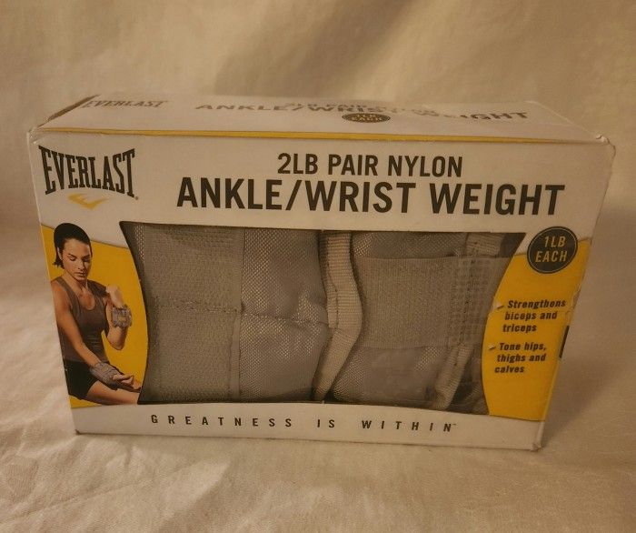 EVERLAST NYLON ANKLE AND WRIST WEIGHTS