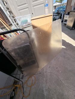 Clear Plastic Office Chair Mat – Under Desk Carpet Protector