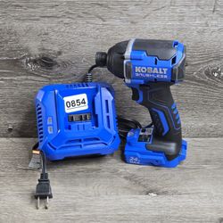 NEW KOBALT 24V MAX 24Volt KID124B-03 Brushless Impact Driver + Charger 2401-03
