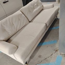 Suede Sofa
