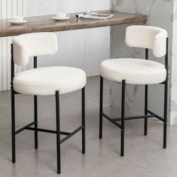 Brand New White Bar Stools 