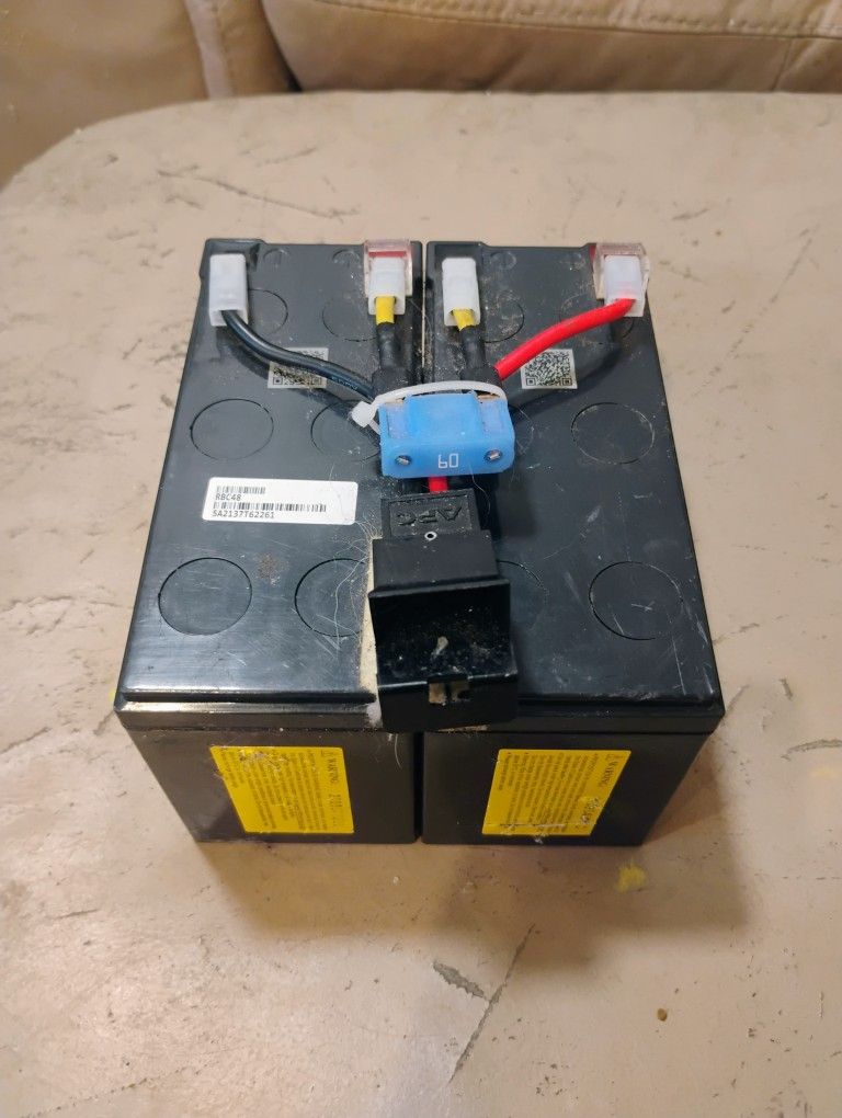 APC RBC RBC48 Battery For Any APC UPS Battery Backups