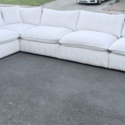 Cloud Like Modular Sectional Couch Sofa (Delivery Available 