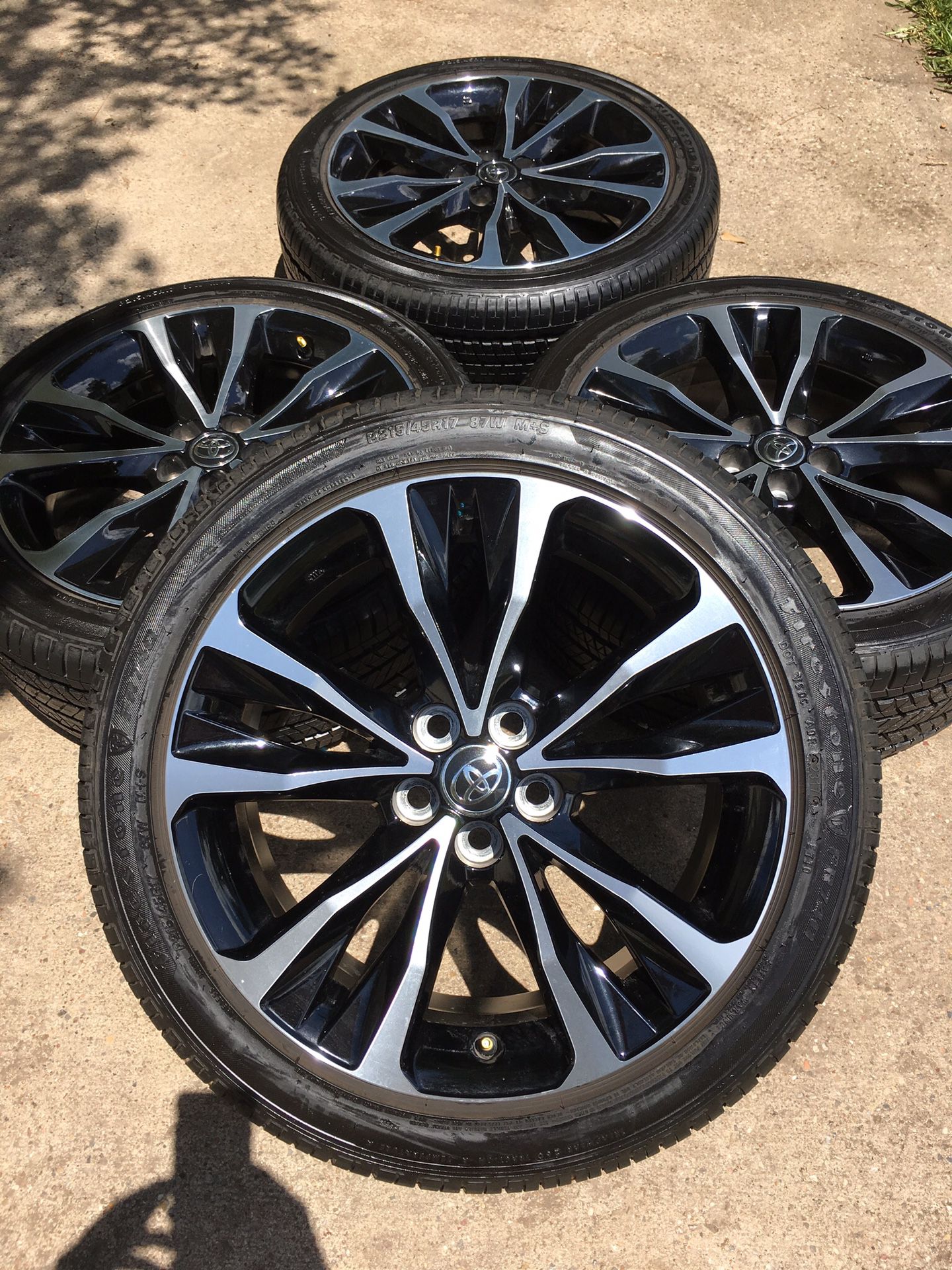 17 inch Toyota Corolla sport rims rines llantas wheels tires yantas 🔥🔥🔥2018🔥🔥🔥