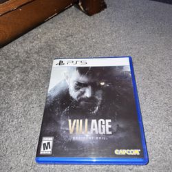 Resident evil village ps 5