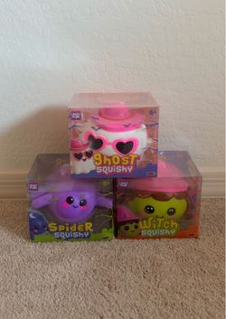 Crazy Fun RMS Halloween Squishy Toys Squeeezy Dumplings Needoh