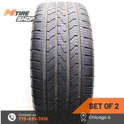 Set of 2 Used  9/32    285/45R22  114H  Cooper  Endeavor plus