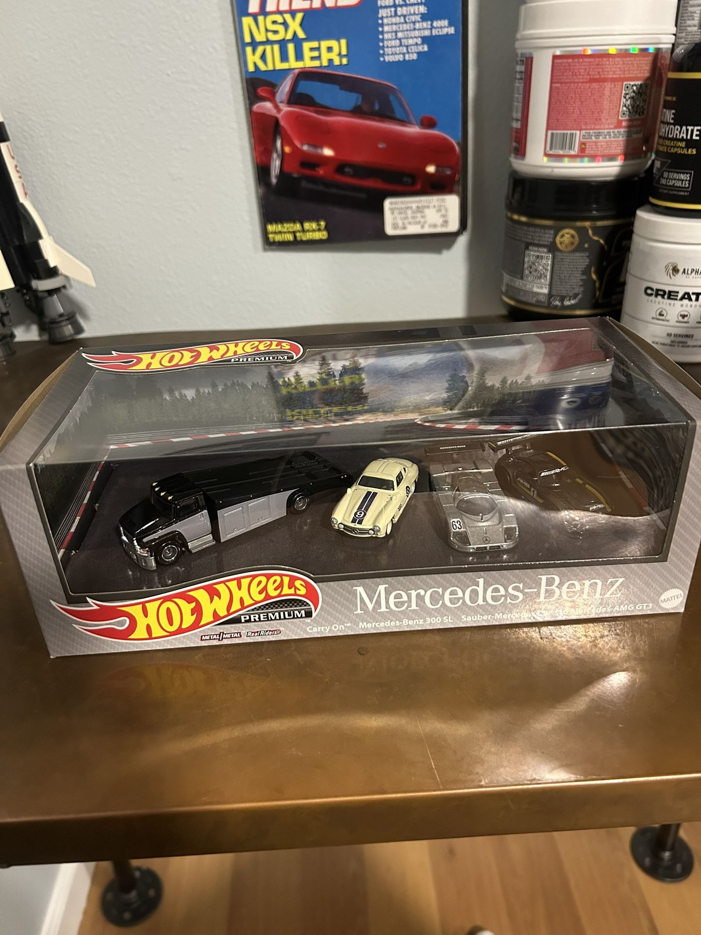 Hot Wheels Premium Mercedes Set