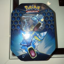 Pokemon Hidden Fates Tin “ Gyarados”