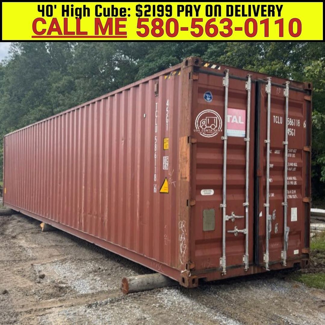 40’ HC Shipping Container For Sale