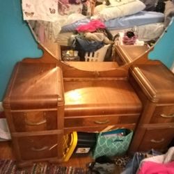 1940's Waterfall Vanity 
