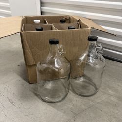 Glass Gallon Jugs 