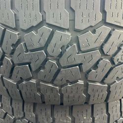 LT 295 70 18 FALKEN WILDAPEAK A/T "2 Used Tires"