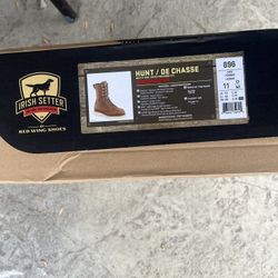 Irish Setter Boots Mens Size 11 Brown Wingshooter ST Waterproof 