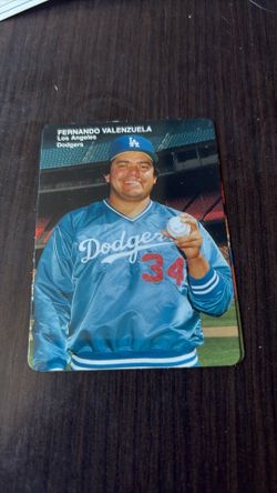 Fernando Valenzuela Mothers card