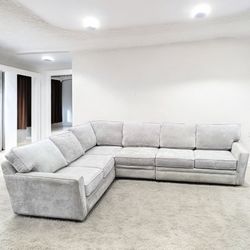 Light Grey Sectional Couch - Can Deliver