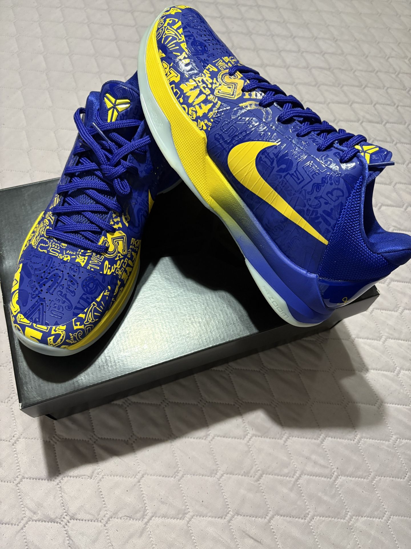 Kobe V 5 Rings Size 10